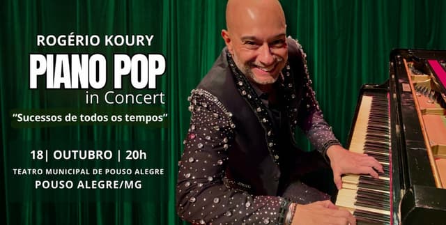 ROGÉRIO KOURY – PIANO POP IN CONCERT