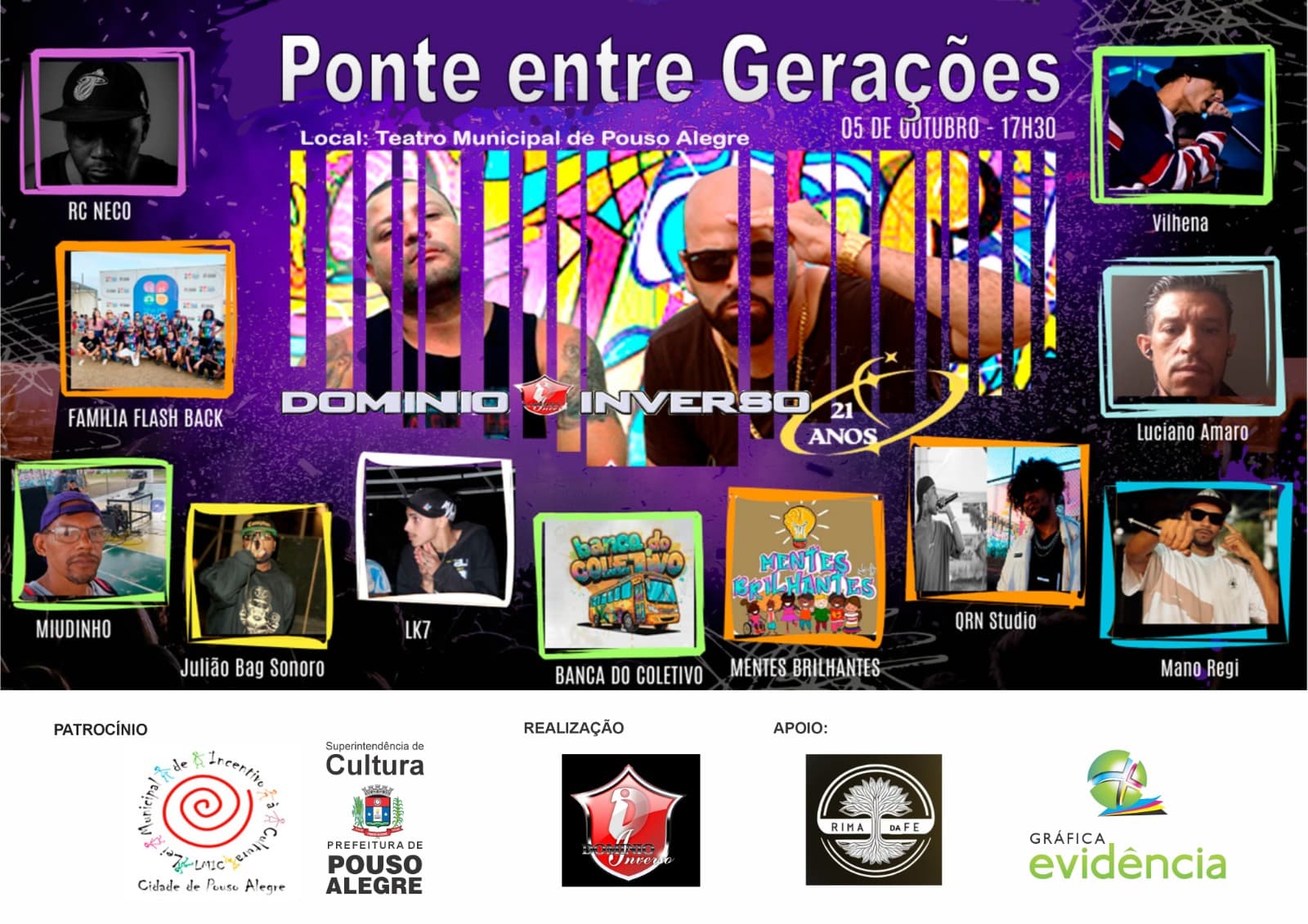 Ponte entre Gerações – 21 anos do Domínio Inverso